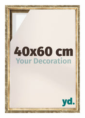 Lyon MDF Baklijst 40x60cm Goud Antiek Voorzijde Maat | Yourdecoration.be