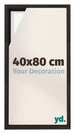 Lyon MDF Baklijst 40x80cm Donker Eiken Voorzijde Maat | Yourdecoration.be