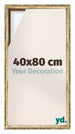 Lyon MDF Baklijst 40x80cm Goud Antiek Voorzijde Maat | Yourdecoration.be