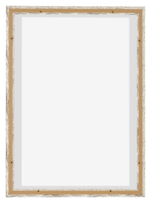 Lyon MDF Baklijst 5 7 Wit Vintage Achterzijde | Yourdecoration.be