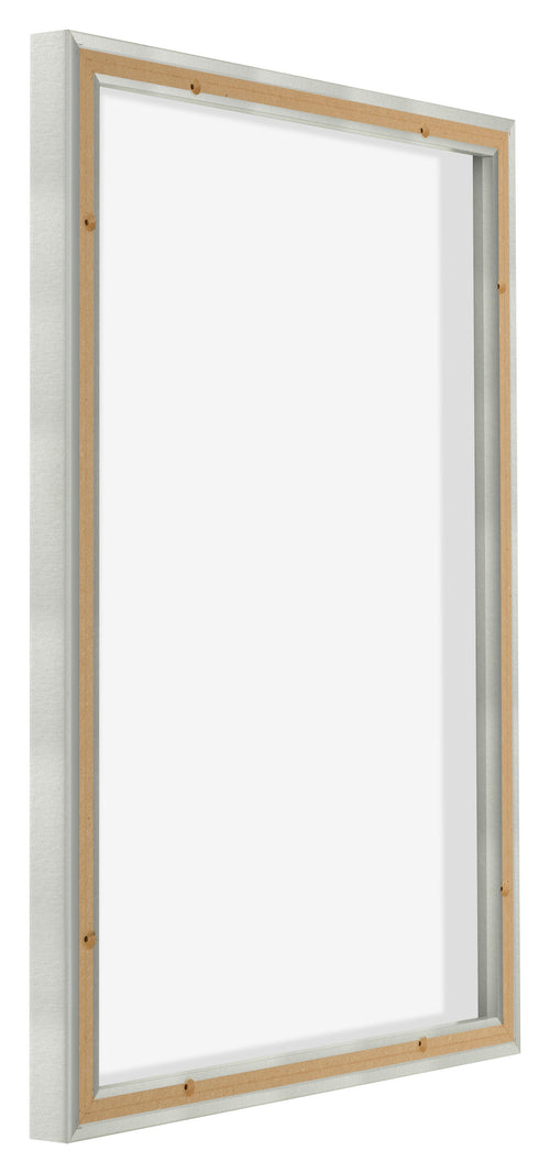 Lyon MDF Baklijst 5 7 Zilver Mat Achterzijde Schuin | Yourdecoration.be