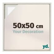 Lyon MDF Baklijst 50x50cm White Wash Voorzijde Maat | Yourdecoration.be