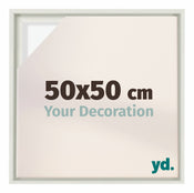 Lyon MDF Baklijst 50x50cm Wit Mat Voorzijde Maat | Yourdecoration.be