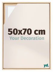 Lyon MDF Baklijst 50x70cm Beuken Voorzijde Maat | Yourdecoration.be