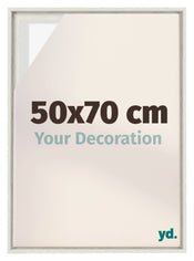 Lyon MDF Baklijst 50x70cm White Wash Voorzijde Maat | Yourdecoration.be