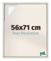 Lyon MDF Baklijst 56x71cm White Wash Voorzijde Maat | Yourdecoration.be