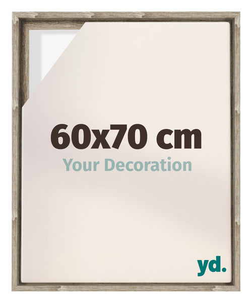 Lyon MDF Baklijst 60x70cm Sonoma Eiken Voorzijde Maat | Yourdecoration.be