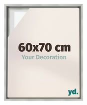 Lyon MDF Baklijst 60x70cm Zilver Mat Voorzijde Maat | Yourdecoration.be