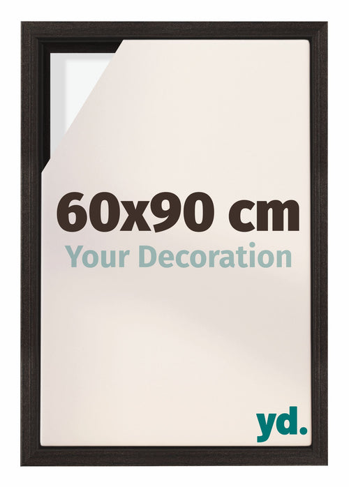 Lyon MDF Baklijst 60x90cm Donker Eiken Voorzijde Maat | Yourdecoration.be