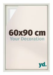 Lyon MDF Baklijst 60x90cm Wit Mat Voorzijde Maat | Yourdecoration.be