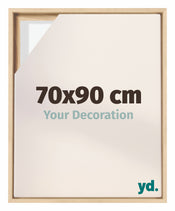 Lyon MDF Baklijst 70x90cm Beuken Voorzijde Maat | Yourdecoration.be