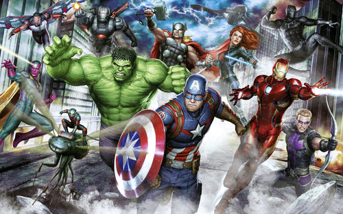 Marvel Avengers Assemble Fotobehang DX8 173 | Yourdecoration.be
