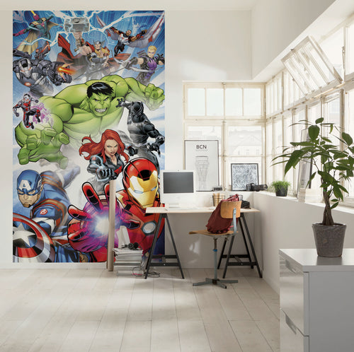 Marvel Avengers Protect Interieur Fotobehang DX3 180 | Yourdecoration.be