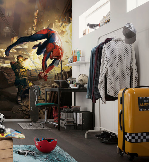 Marvel Spider Man Dodge Interieur Fotobehang DX3 188 | Yourdecoration.be