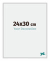 Miami Aluminium Fotokader 24x30cm Zilver Mat Voorzijde Maat | Yourdecoration.be