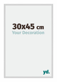Miami Aluminium Fotokader 30x45cm Zilver Mat Voorzijde Maat | Yourdecoration.be