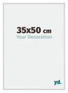 Miami Aluminium Fotokader 35x50cm Zilver Mat Voorzijde Maat | Yourdecoration.be