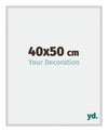 Miami Aluminium Fotokader 40x50cm Zilver Mat Voorzijde Maat | Yourdecoration.be