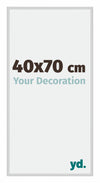Miami Aluminium Fotokader 40x70cm Zilver Mat Voorzijde Maat | Yourdecoration.be