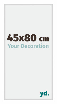 Miami Aluminium Fotokader 45x80cm Zilver Mat Voorzijde Maat | Yourdecoration.be
