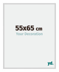 Miami Aluminium Fotokader 55x65cm Zilver Mat Voorzijde Maat | Yourdecoration.be