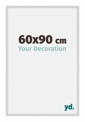 Miami Aluminium Fotokader 60x90cm Zilver Mat Voorzijde Maat | Yourdecoration.be