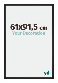 Miami Aluminium Fotokader 61x91 5cm Zwart Hoogglans Voorzijde Maat | Yourdecoration.be