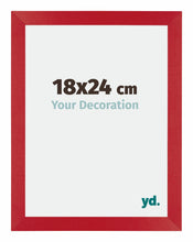 Mura MDF Fotokader 18x24cm Rood Voorzijde Maat | Yourdecoration.be