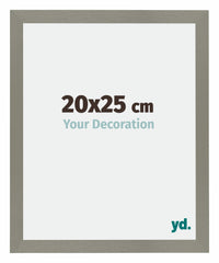 Mura MDF Fotokader 20x25cm Grijs Voorzijde Maat | Yourdecoration.be