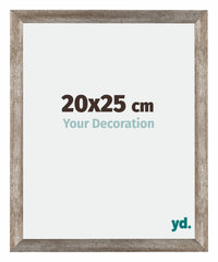 Mura MDF Fotokader 20x25cm Metaal Vintage Voorzijde Maat | Yourdecoration.be
