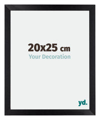 Mura MDF Fotokader 20x25cm Zwart Mat Voorzijde Maat | Yourdecoration.be