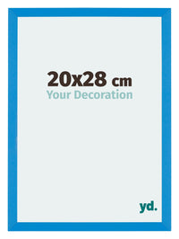 Mura MDF Fotokader 20x28cm Helder Blauw Voorzijde Maat | Yourdecoration.be