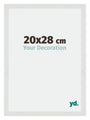 Mura MDF Fotokader 20x28cm Wit Mat Voorzijde Maat | Yourdecoration.be