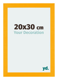 Mura MDF Fotokader 20x30cm Geel Voorzijde Maat | Yourdecoration.be