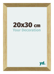 Mura MDF Fotokader 20x30cm Goud Glanzend Voorzijde Maat | Yourdecoration.be