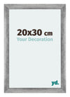 Mura MDF Fotokader 20x30cm Grijs Geveegd Voorzijde Maat | Yourdecoration.be