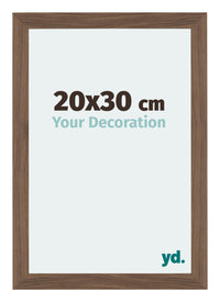 Mura MDF Fotokader 20x30cm Walnoot Donker Voorzijde Maat | Yourdecoration.be