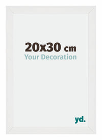 Mura MDF Fotokader 20x30cm Wit Hoogglans Voorzijde Maat | Yourdecoration.be