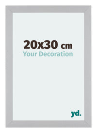 Mura MDF Fotokader 20x30cm Zilver Mat Voorzijde Maat | Yourdecoration.be