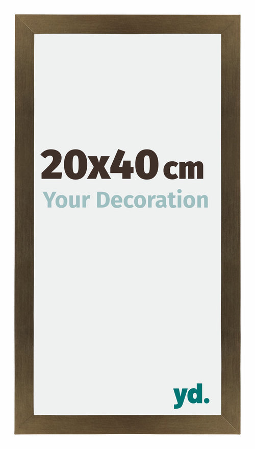 Mura MDF Fotokader 20x40cm Brons Decor Voorzijde Maat | Yourdecoration.be