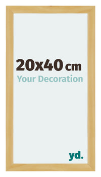 Mura MDF Fotokader 20x40cm Grenen Decor Voorzijde Maat | Yourdecoration.be