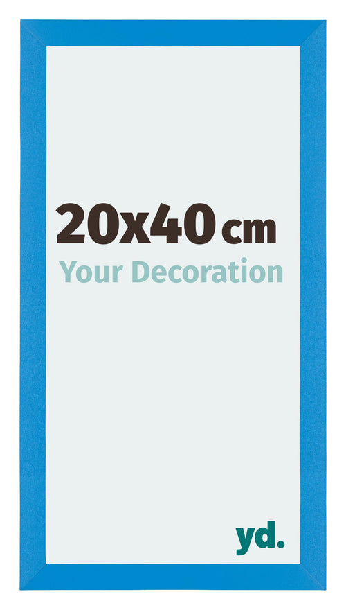 Mura MDF Fotokader 20x40cm Helder Blauw Voorzijde Maat | Yourdecoration.be