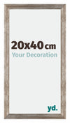 Mura MDF Fotokader 20x40cm Metaal Vintage Voorzijde Maat | Yourdecoration.be
