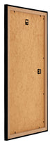 Mura MDF Fotokader 20x40cm Zwart Hoogglans Achterzijde Schuin | Yourdecoration.be