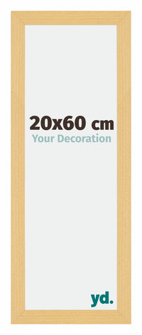 Mura MDF Fotokader 20x60cm Beuken Decor Voorzijde Maat | Yourdecoration.be