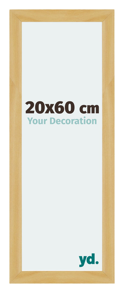 Mura MDF Fotokader 20x60cm Grenen Decor Voorzijde Maat | Yourdecoration.be