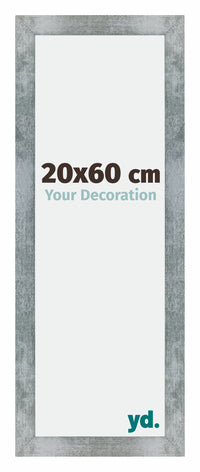 Mura MDF Fotokader 20x60cm IJzer Geveegd Voorzijde Maat | Yourdecoration.be
