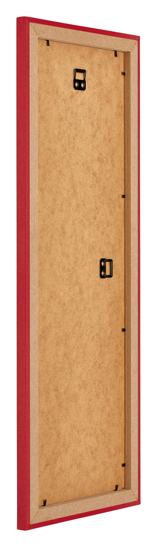 Mura MDF Fotokader 20x60cm Rood Achterzijde Schuin | Yourdecoration.be