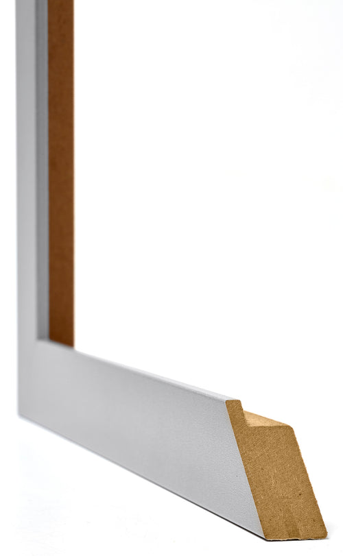 Mura MDF Fotokader 20x60cm Zilver Mat Detail Doorsnede | Yourdecoration.be