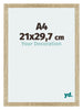 Mura MDF Fotokader 21x29 7cm A4 Sonoma Eiken Maat | Yourdecoration.be